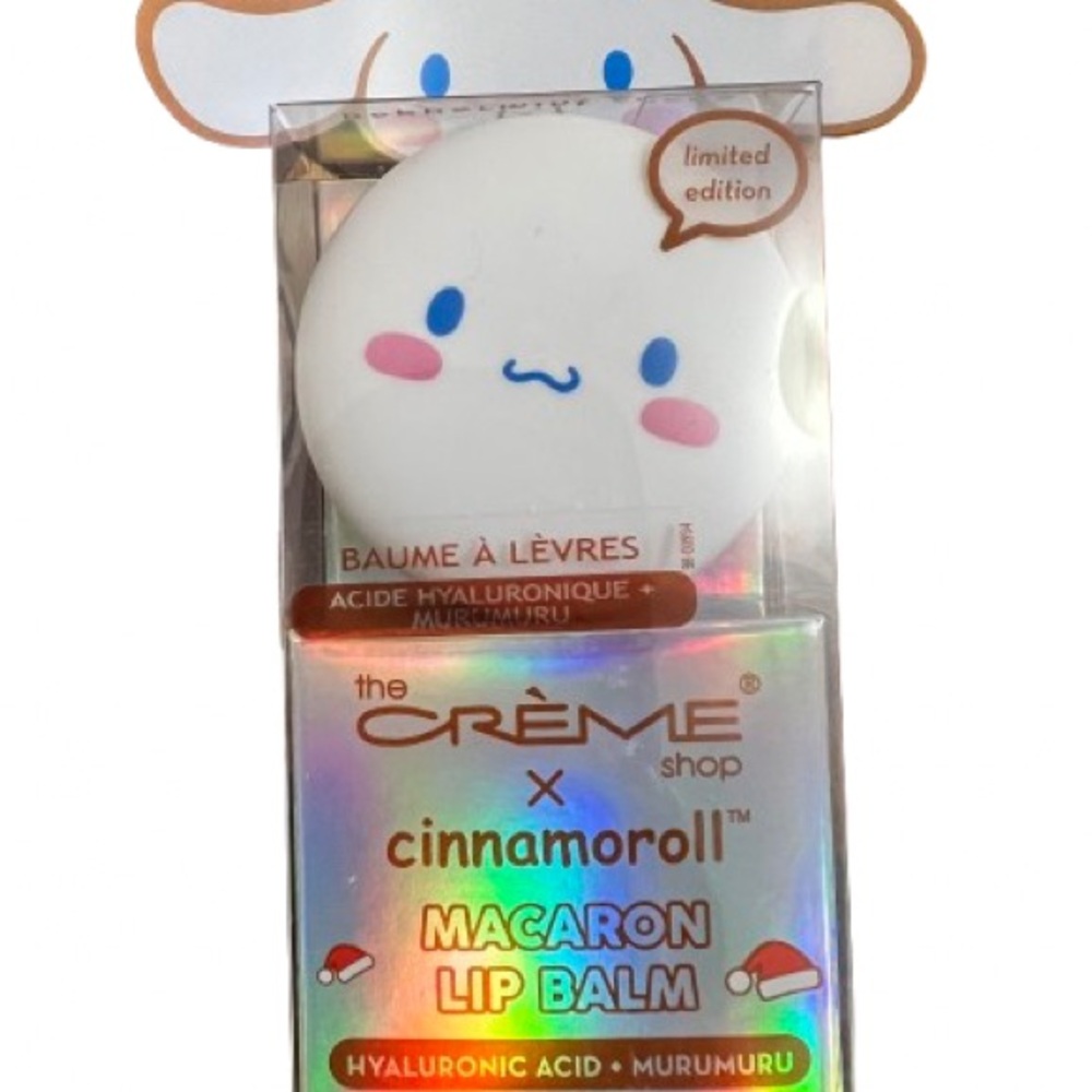 The Crème Shop x Cinnamoroll Macaron Lip Balm - Limited Edition